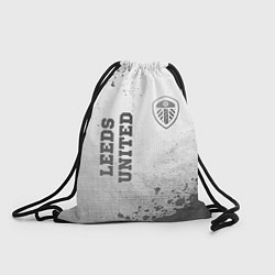 Мешок для обуви Leeds United - white gradient вертикально