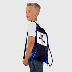 Рюкзак-мешок Rust neon energy, цвет: 3D-принт — фото 2