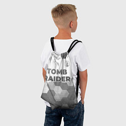 Рюкзак-мешок Tomb Raider - white gradient посередине, цвет: 3D-принт — фото 2