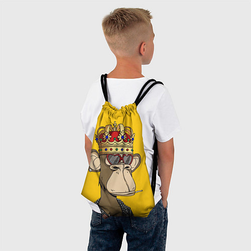 Мешок для обуви NFT ape king / 3D-принт – фото 4