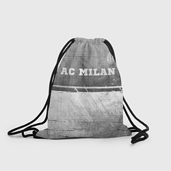 Рюкзак-мешок AC Milan - grey gradient посередине, цвет: 3D-принт
