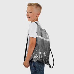 Рюкзак-мешок Warframe - grey gradient посередине, цвет: 3D-принт — фото 2