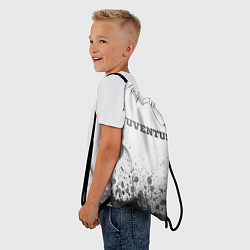 Рюкзак-мешок Juventus - white gradient посередине, цвет: 3D-принт — фото 2