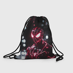 Мешок для обуви Человек-паук в красно-черном костюме