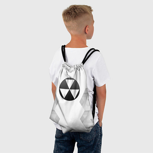 Мешок для обуви Fallout white poly / 3D-принт – фото 4