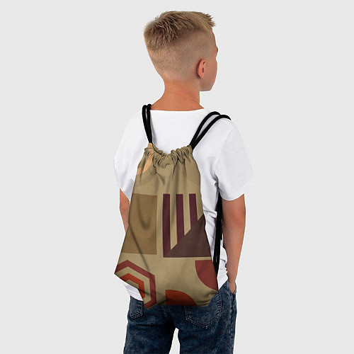 Мешок для обуви Геометрические фигуры 2025 / 3D-принт – фото 4