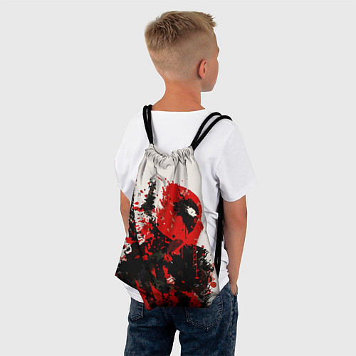 Мешок для обуви Дэдпул брызги / 3D-принт – фото 4