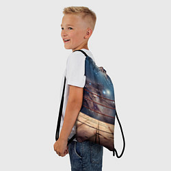 Рюкзак-мешок Космический ринг, цвет: 3D-принт — фото 2