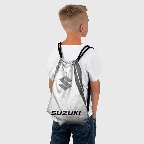 Мешок для обуви Suzuki - white gradient по-центру / 3D-принт – фото 4