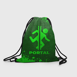 Мешок для обуви Portal - green gradient