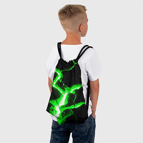 Мешок для обуви Разлом / 3D-принт – фото 4