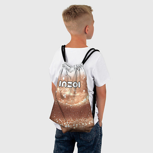 Мешок для обуви Inzoi логотип на песочном фоне / 3D-принт – фото 4