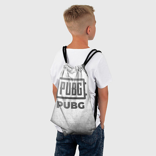 Мешок для обуви PUBG - white gradient / 3D-принт – фото 4