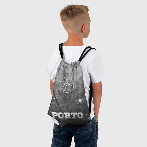 Мешок для обуви Porto - grey gradient по-центру / 3D-принт – фото 4