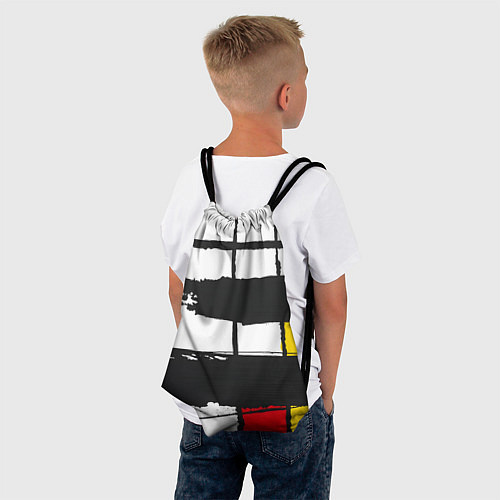 Мешок для обуви В стиле пита мондриана / 3D-принт – фото 4