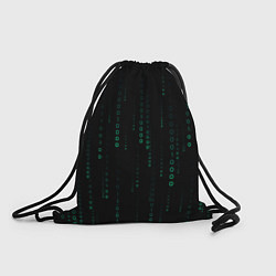 Мешок для обуви Color black turquoise