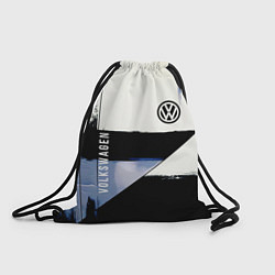 Рюкзак-мешок Volkswagen логотип, цвет: 3D-принт