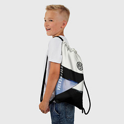 Рюкзак-мешок Volkswagen логотип, цвет: 3D-принт — фото 2
