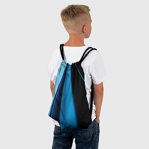 Мешок для обуви Black blue / 3D-принт – фото 4