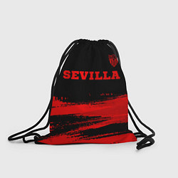 Мешок для обуви Sevilla - red gradient посередине