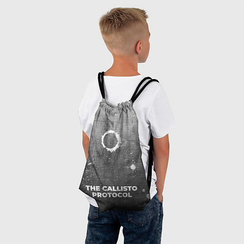 Мешок для обуви The Callisto Protocol - grey gradient по-центру / 3D-принт – фото 4