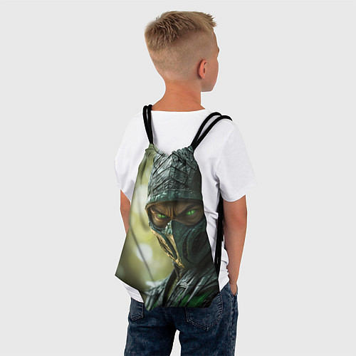 Мешок для обуви Мортал комбат Рептилия / 3D-принт – фото 4
