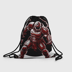 Рюкзак-мешок Doom red guardian, цвет: 3D-принт