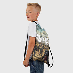 Рюкзак-мешок Warhammer 40k поле боя, цвет: 3D-принт — фото 2