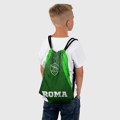 Мешок для обуви Roma - green gradient по-центру / 3D-принт – фото 4