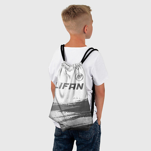 Мешок для обуви Lifan - white gradient посередине / 3D-принт – фото 4