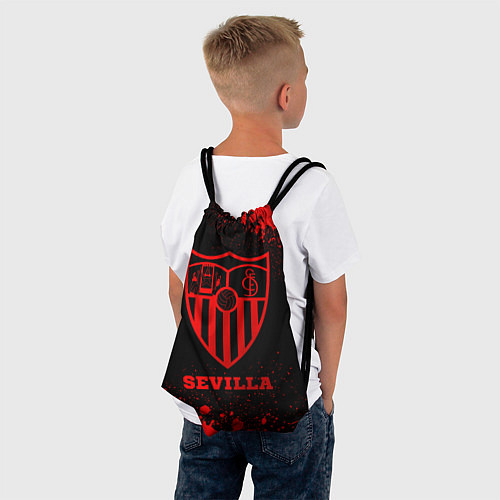 Мешок для обуви Sevilla - red gradient / 3D-принт – фото 4