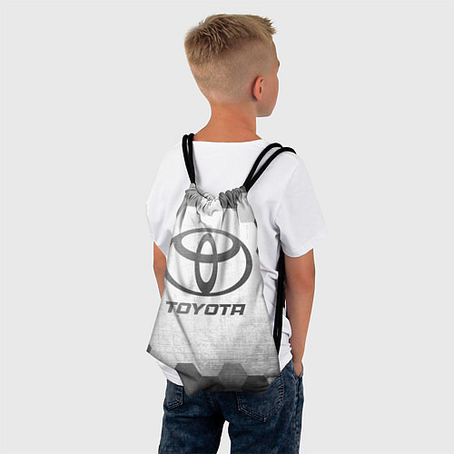 Мешок для обуви Toyota - white gradient / 3D-принт – фото 4