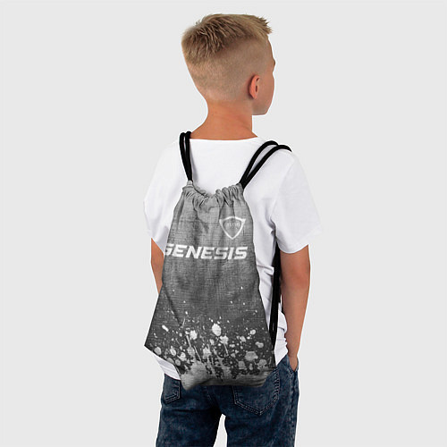 Мешок для обуви Genesis - grey gradient посередине / 3D-принт – фото 4