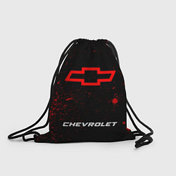 Мешок для обуви Chevrolet - red gradient по-центру