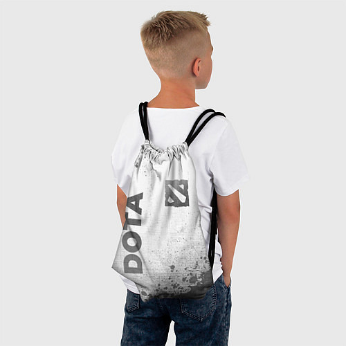 Мешок для обуви Dota - white gradient вертикально / 3D-принт – фото 4