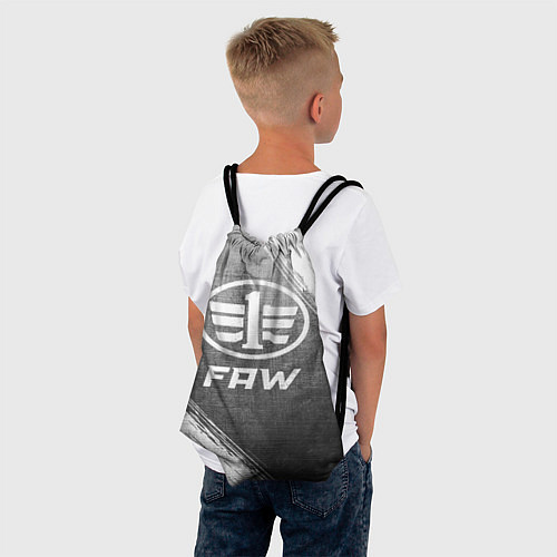 Мешок для обуви FAW - grey gradient / 3D-принт – фото 4