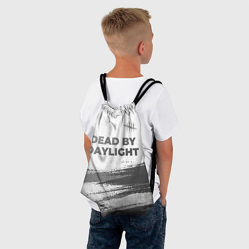 Мешок для обуви Dead by Daylight - white gradient посередине / 3D-принт – фото 4