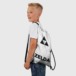 Рюкзак-мешок Zelda - white gradient по-центру, цвет: 3D-принт — фото 2
