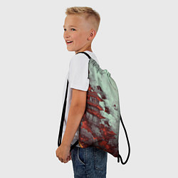 Рюкзак-мешок Башня в облаках, цвет: 3D-принт — фото 2