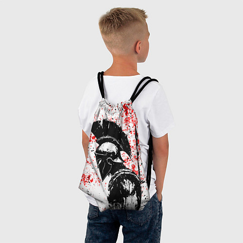 Мешок для обуви Воин Спарты / 3D-принт – фото 4