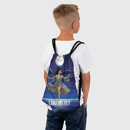 Мешок для обуви Lana Del Rey танцует под луной / 3D-принт – фото 4