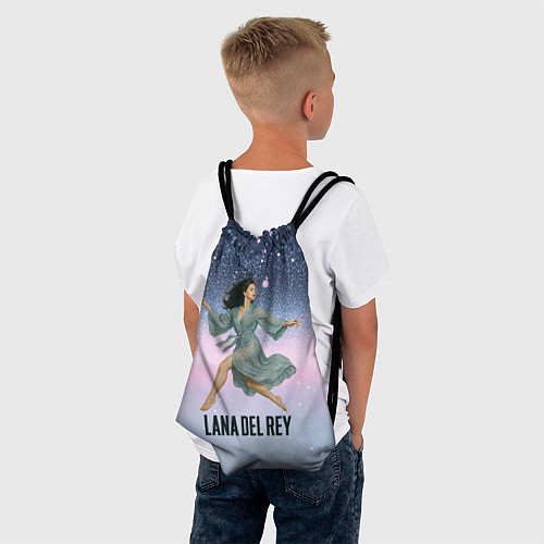 Мешок для обуви Lana Del Rey прыгает в платье / 3D-принт – фото 4