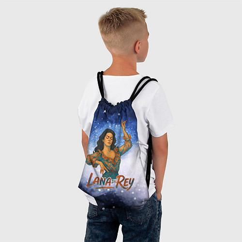 Мешок для обуви Lana Del Rey танцует / 3D-принт – фото 4