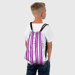 Рюкзак-мешок Neon pink, цвет: 3D-принт — фото 2