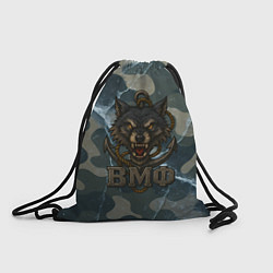 Мешок для обуви ВМФ волк на камуфляже
