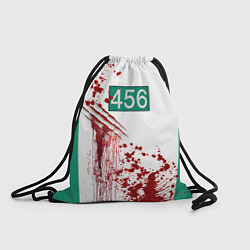 Мешок для обуви Кровавая форма игрока 456 из игры в кальмара
