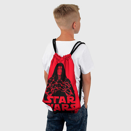 Мешок для обуви Star wars - Darth Sidious / 3D-принт – фото 4