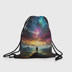 Рюкзак-мешок Shocking the cosmos, цвет: 3D-принт