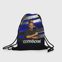 Мешок для обуви XXXTentacion с микрофоном довольный