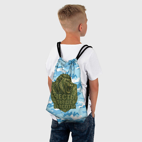 Мешок для обуви Честь выше высоты ВДВ / 3D-принт – фото 4